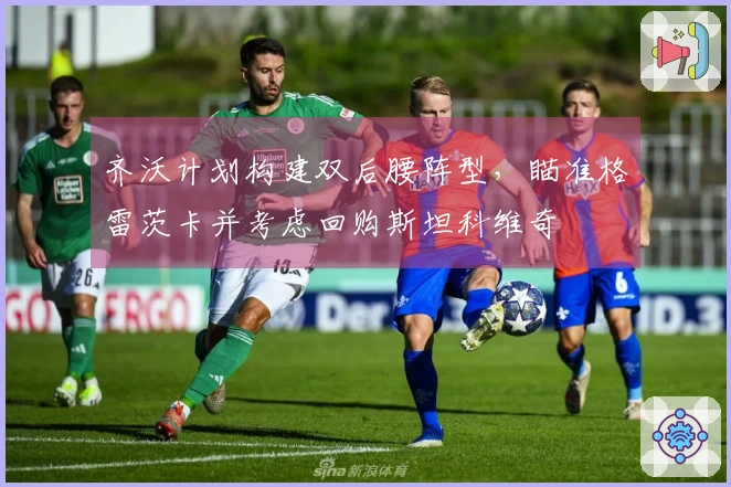 齐沃计划构建双后腰阵型，瞄准格雷茨卡并考虑回购斯坦科维奇